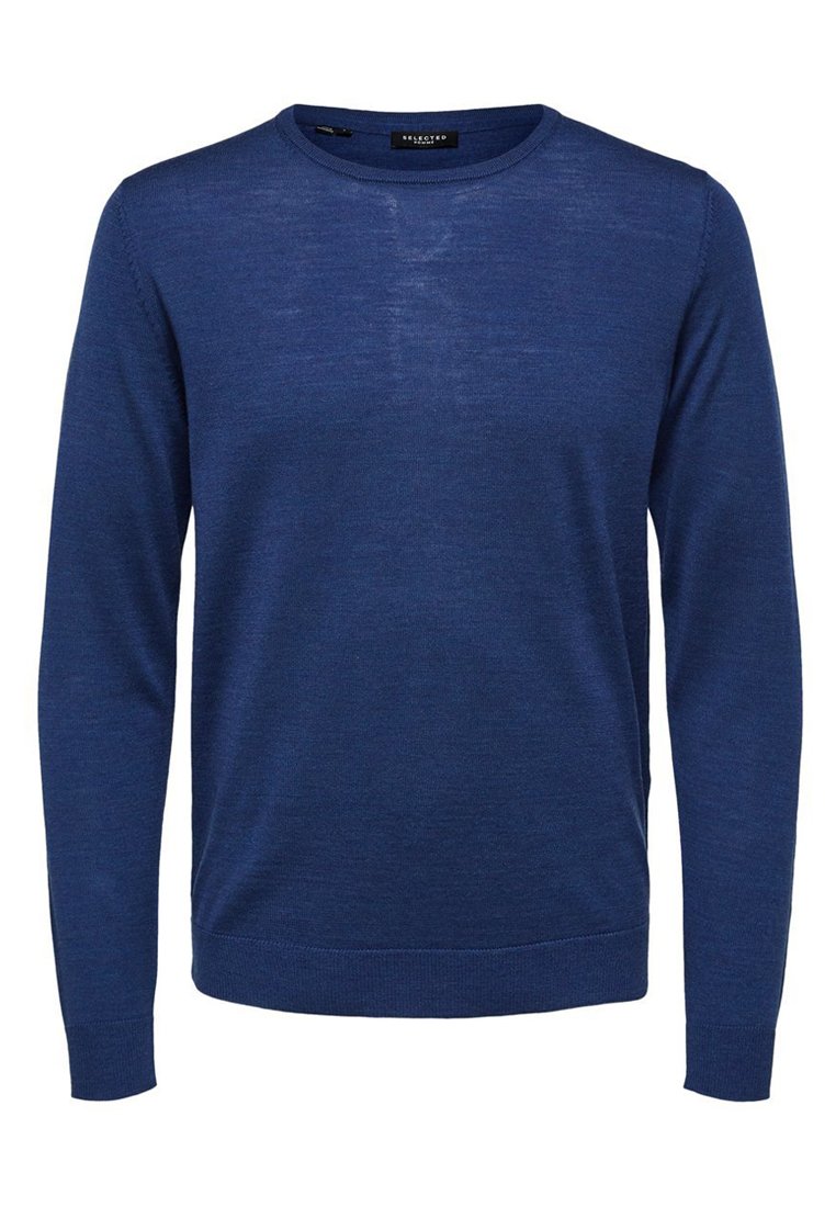 Selected Homme SLHTOWER Strickpullover brilliant blue/blau