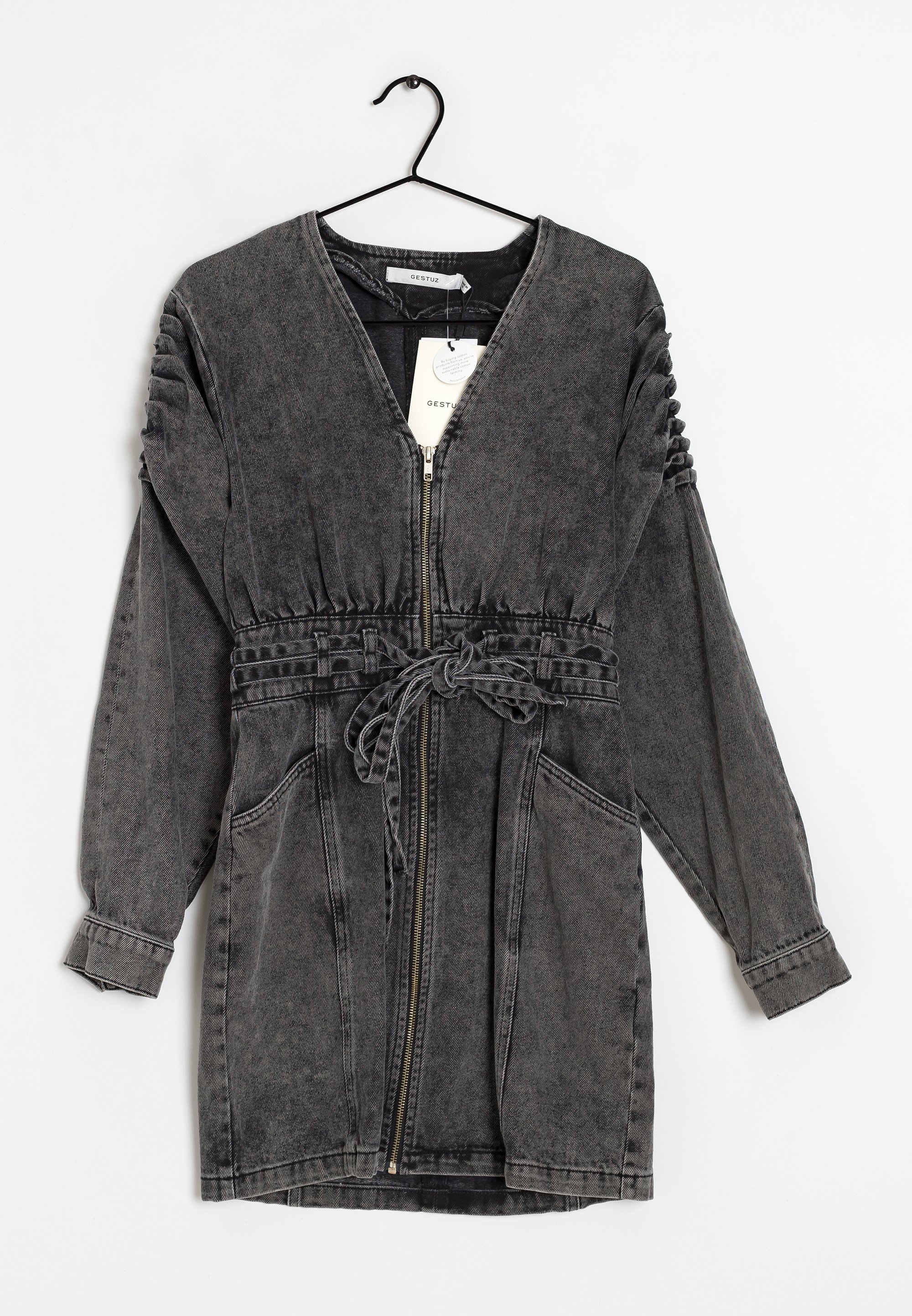 Gestuz Denim dress - dark grey