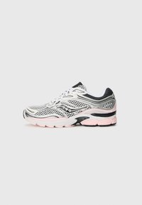 Unselected, silver-coloured/pink