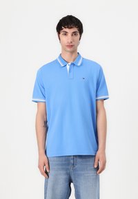 Tommy Jeans - TIPPED  - Polo - copenhagen blue Immagine in miniatura 1