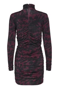 Gestuz REDEINA ROLLNECK DRESS - Shift-haljina - red structure