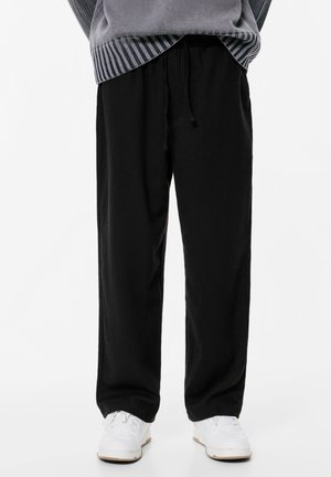 CHENILLE - Nohavice - black