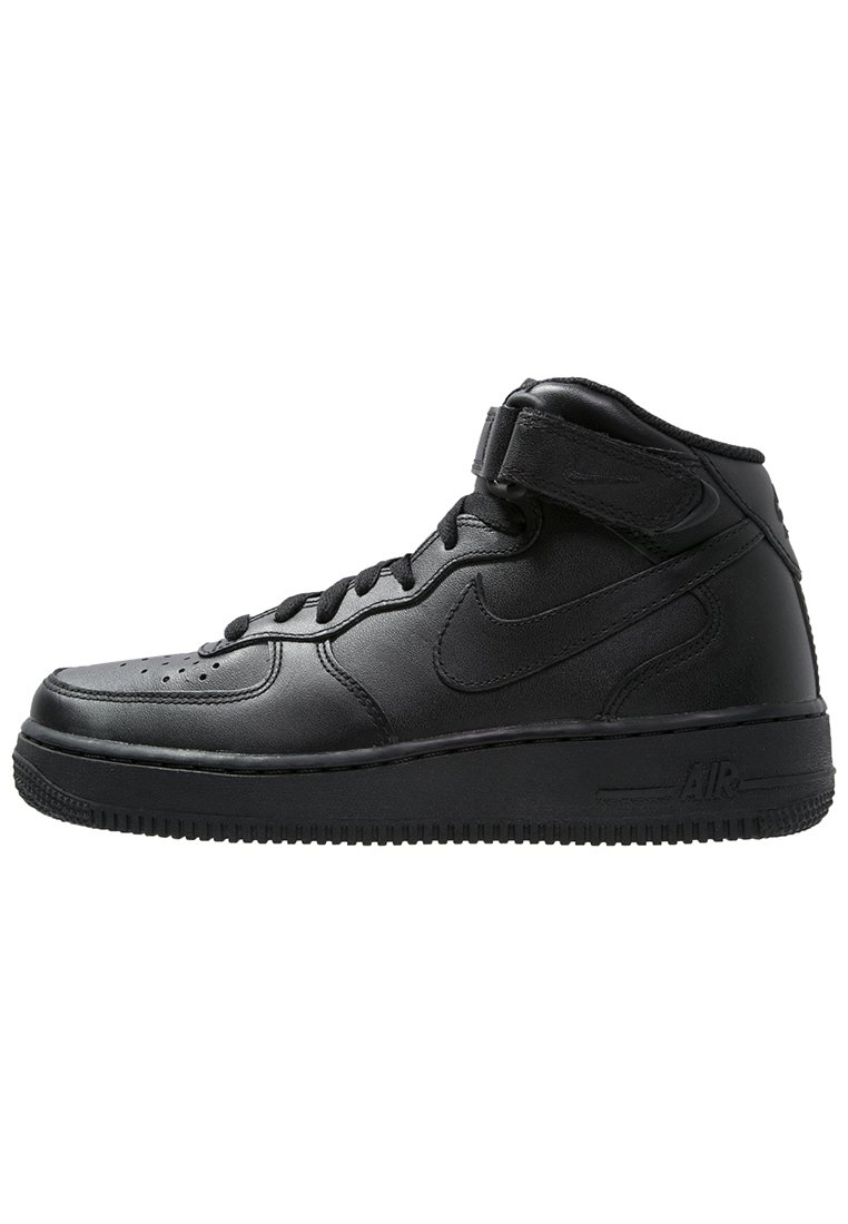 geleider Gestreept niveau Nike Sportswear AIR FORCE 1 MID '07 - Sneaker high - black/schwarz -  Zalando.de