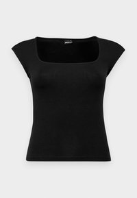 SOFT TOUCH TIGHT TOP - T-shirt print - black