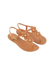 Sperry Seafish Infradito Donna, Tomaia Floreale Marrone Chiaro - Taglia 39 EU, Comode E Con Suola Antiscivolo - 5