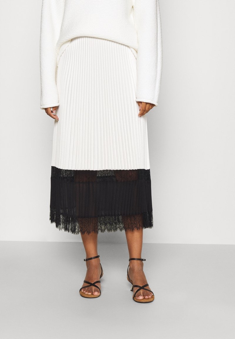TWINSET Gonna a campana - black