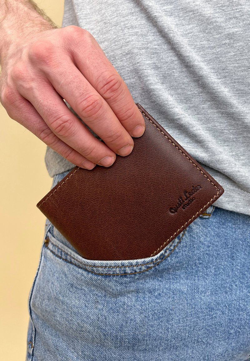 Gusti Leder JÖRG - Wallet - dunkelbraun