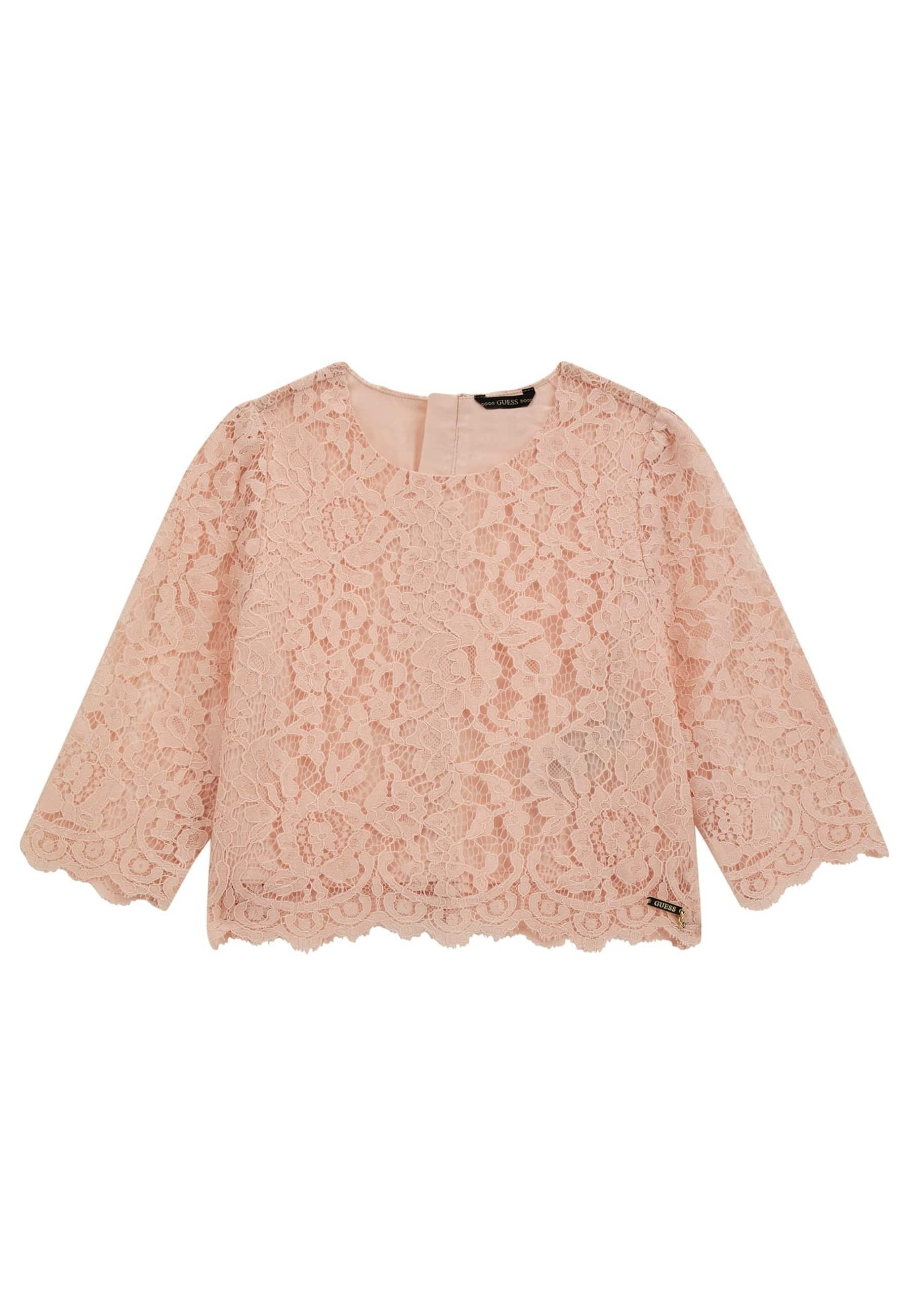 Blouse Femme Gémo T36 Grise Et Rose à Fleurs - Manches 3/4, Style Tunique - Occasion Très Bon état