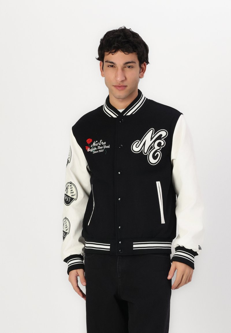 New Era PATCH VARSITY - Blouson Bomber - black
