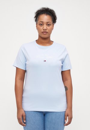 SCRIPT  - T-shirts med print - breezy blue