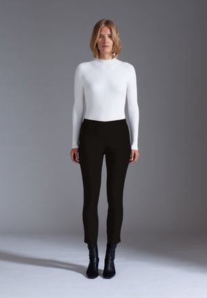 NISE - Pantalon classique - chocolate