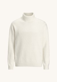 RAFAEL DOUBLE ROLLNECK - Neule - white shell