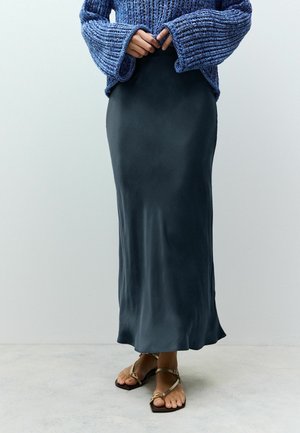 PETITE FIT - Maksi sijonas - navy blue