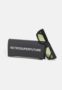 RETROSUPERFUTURE TEDDY UNISEX - Sunčane naočale - dark brown/light brown/green