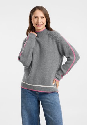 Frieda & Freddies, PULLOVER - Strickpullover - cloud grey