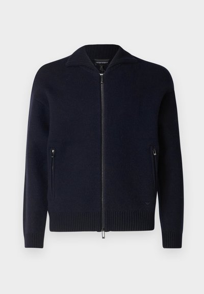 Emporio Armani CARDIGAN - Kardigán - blu navy