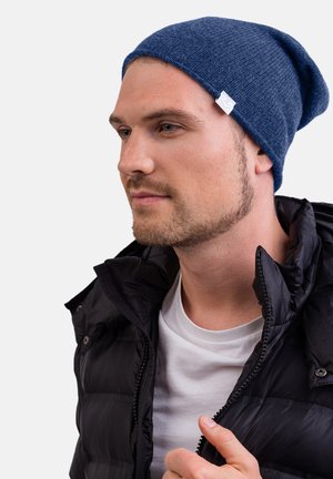 CASH-MERE Mütze - jeans blau