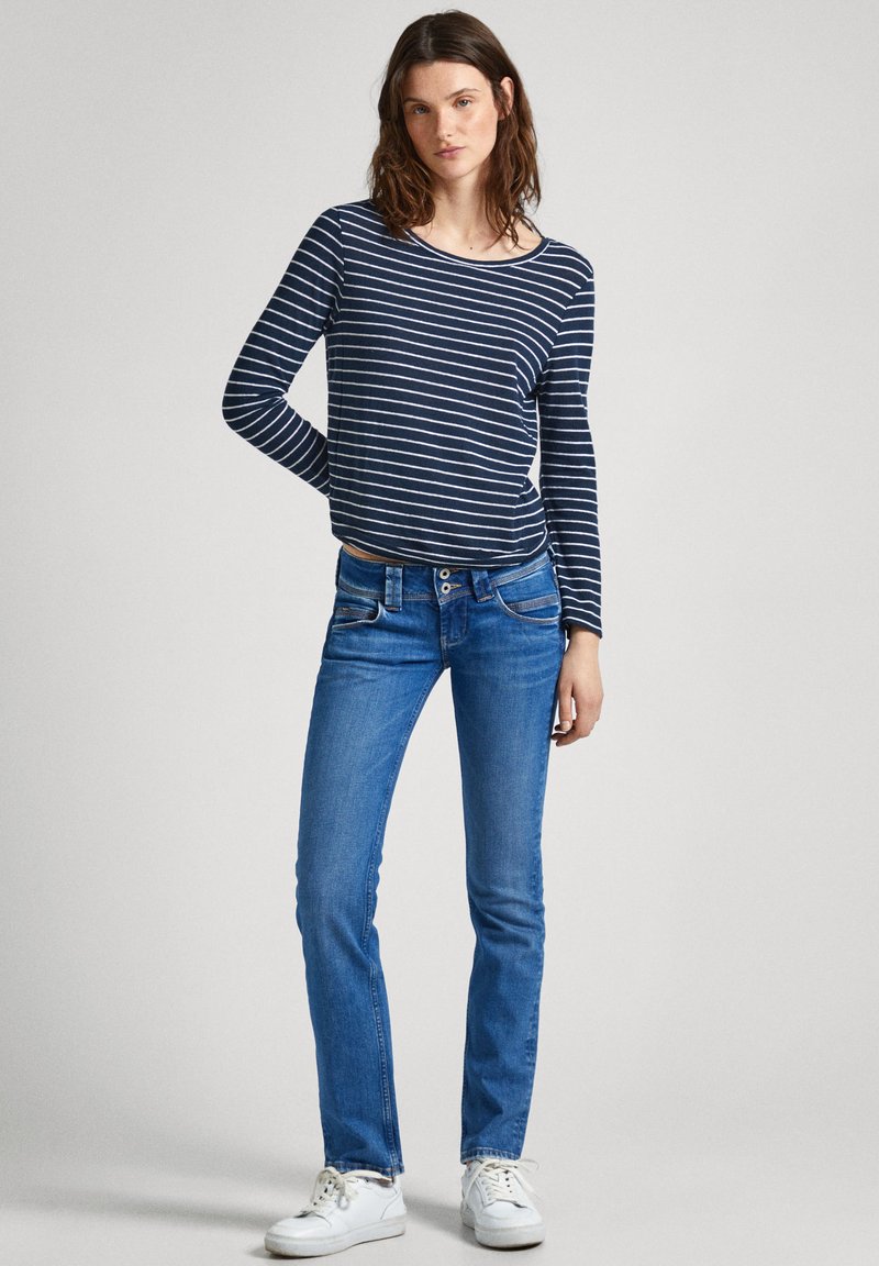 Pepe Jeans Slim fit jeans blauw denim/bluedenim