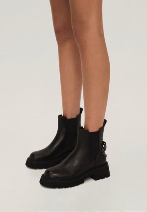 ELBA - Platform ankle boots - black