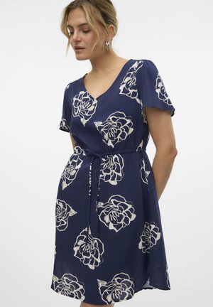 VMEASY SHORT DRESS  - Day dress - navy