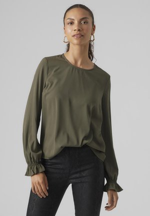 Vero Moda VMBIRD - Μπλούζα - forrest night