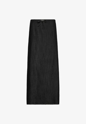 Ivy Copenhagen, IVY-QUEEN MAXI SKIRT - Maxinederdele - dark grey