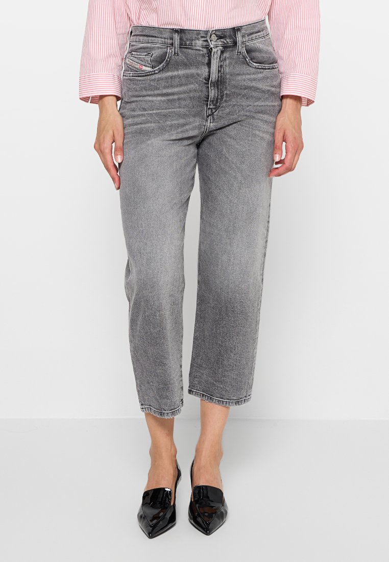 Diesel Straight leg jeans grijs