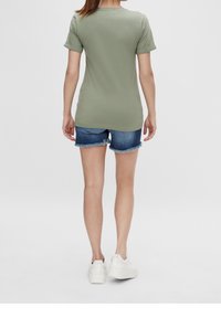 MAMALICIOUS Jeansshorts - light-blue denim