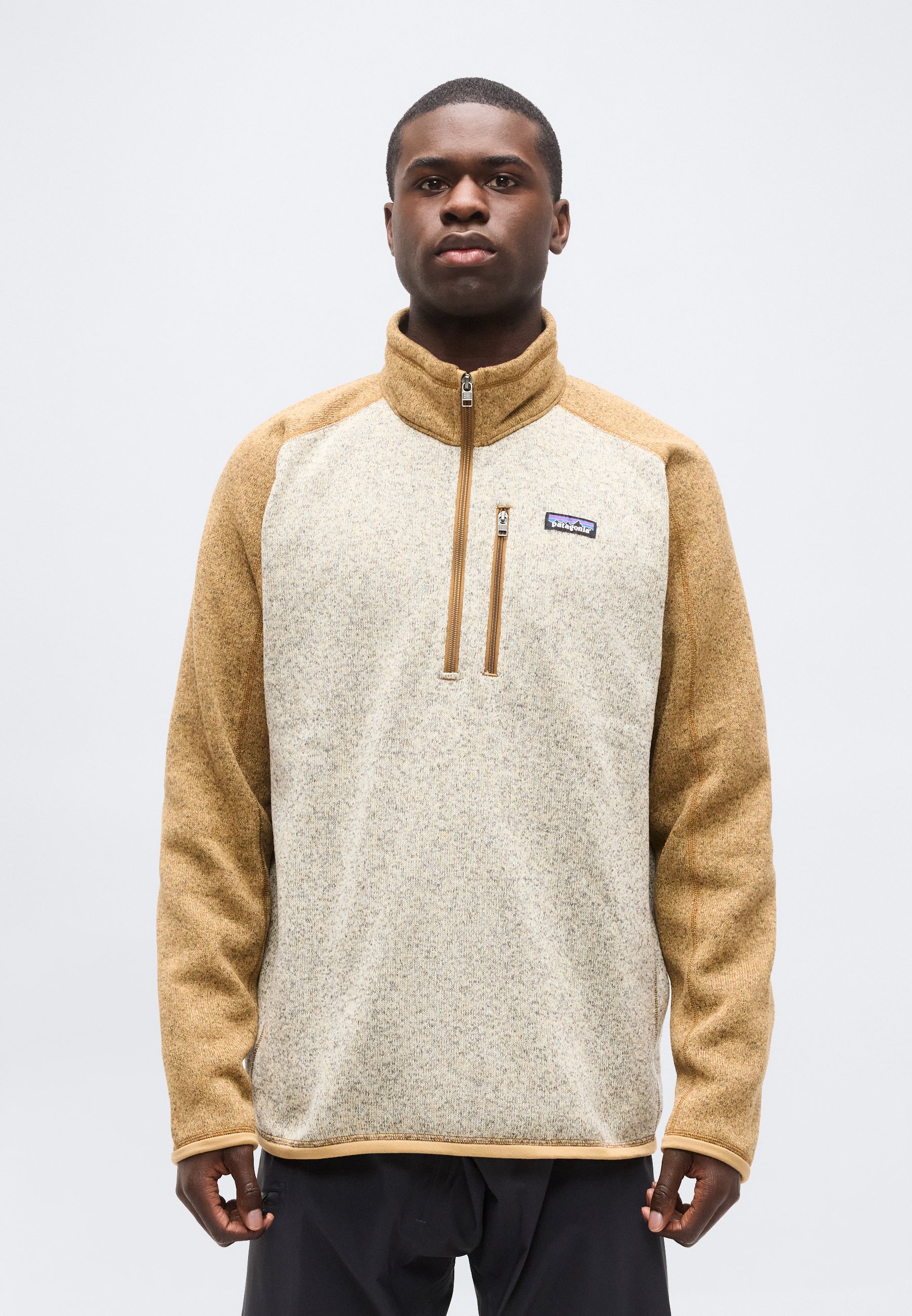 Patagonia BETTER SWEATER 1/4 ZIP - Fleece jumper - nautilus tan