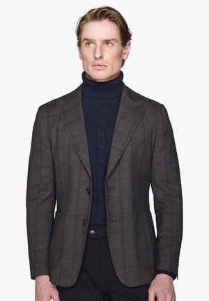 BARBERINI  - Blazere - dark brown checkered