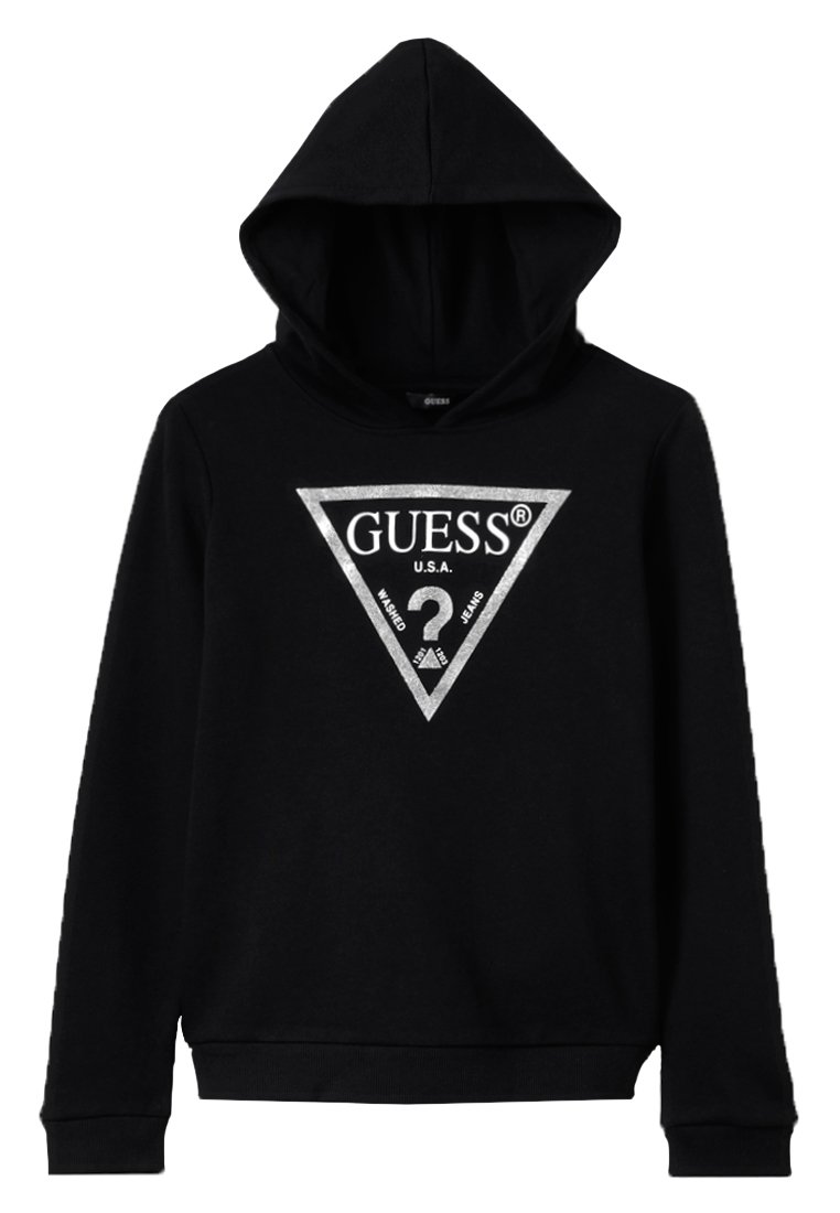 Guess ACTIVEWEAR CORE - Sudadera - jet black/frost/negro - Zalando.es