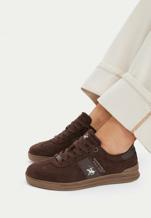 Beverly Hills Polo Club, BEVERLY HILLS POLO CLUB SNEAKERS WOMEN'S BROWN 5907964379621 - Sneaker low - brown