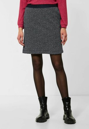 IN SALT AND PEPPER - Minigonna - blau
