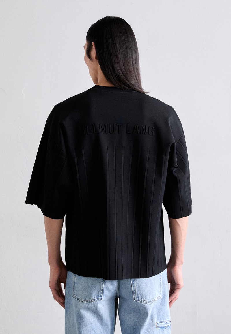 Haut Noir Helmut Lang Avec Fermeture Cravate Dans Le Dos - Taille S - Neuf Avec étiquettes - Rtl 295