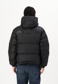 COACH PUFFER JACKET - Jakna ispunjena paperjem - black