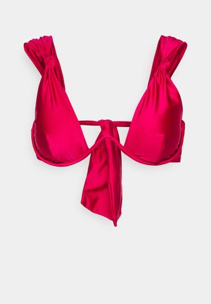 ANDREA IYAMAH, RAI TWO PIECE - Bikini top - ruby