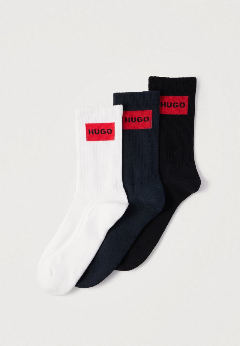 HUGO LABEL 3 PACK - Chaussettes - multi-coloured/multicolore - ZALANDO.FR
