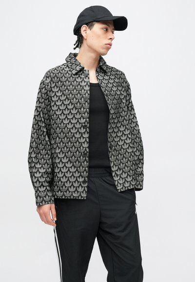 Karl Lagerfeld Jeans – Cardigan Uomo In Maglia Con Zip – Vestibilità Regolare – Collezione Nero
