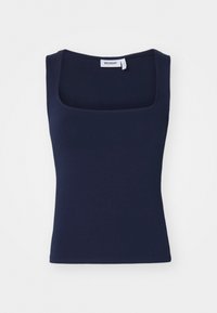 Weekday ANTONIA SQUARE NECK - Top - dark blue