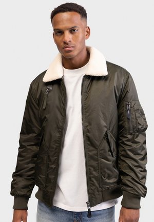 Redefined Rebel ELIAS - Chaquetas bomber - green