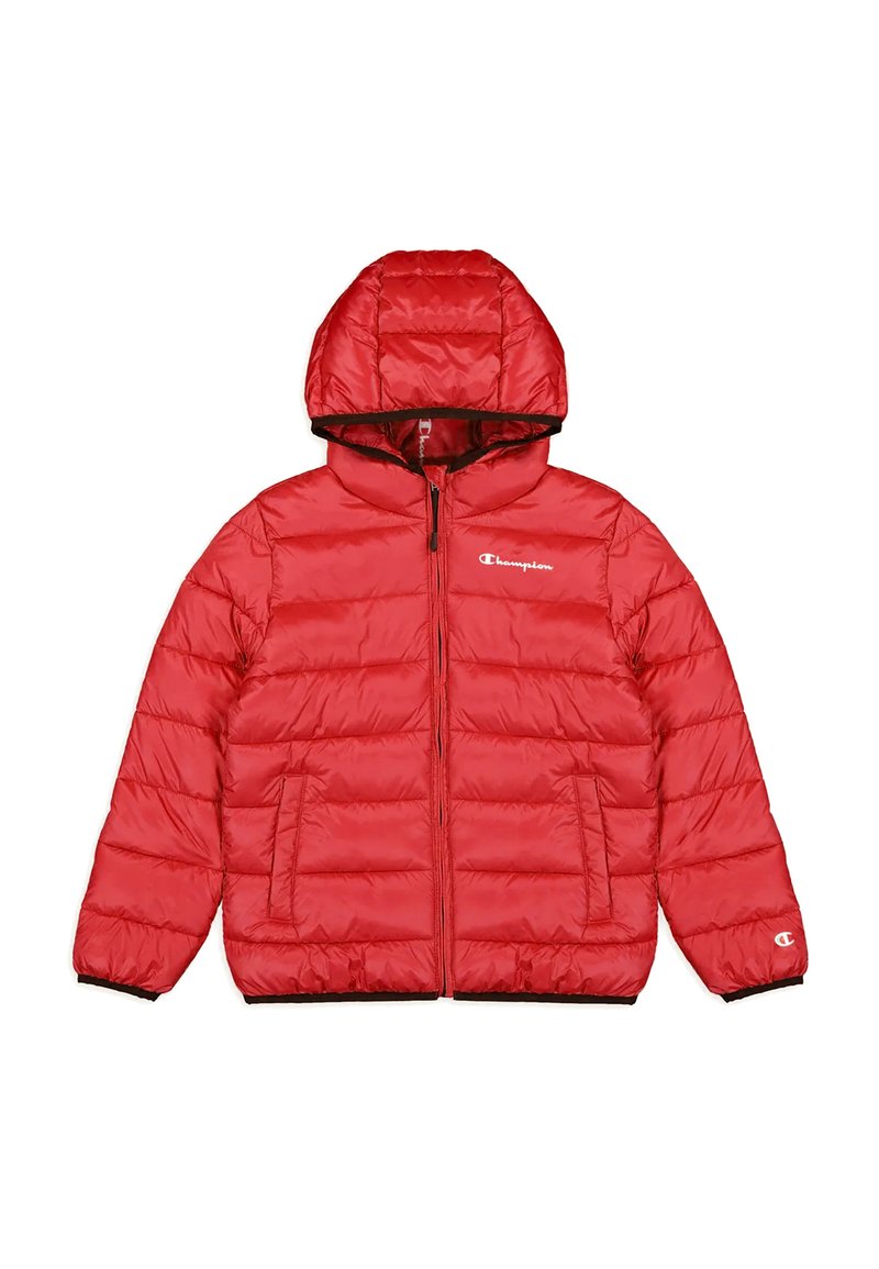 Kinder Jacken | Champion HOODED UNISEX Winterjacke rot - YJ22666 Kinder Jacken | Champion HOODED UNISEX Winterjacke rot - YJ22666