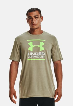 FOUNDATION - Print T-shirt - khaki