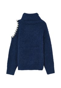 Calliope CUT OUT PERLE  - Strickpullover - blu