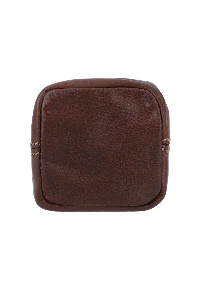 Leder LINUS - Monedero - dark brown/marrón oscuro