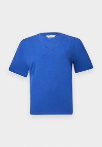 SLFESSENTIAL V NECK TEE - T-shirts - dazzling blue