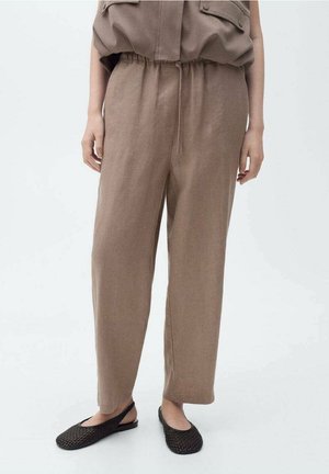 Pantalones - brown