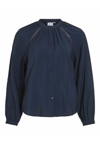 VILA Pluus - navy blazer