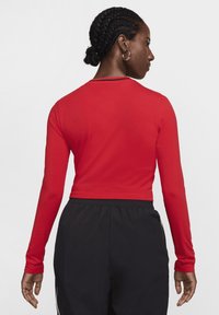 Nike Sportswear SLIM CRP OC - Hosszú ujjú felső - university red