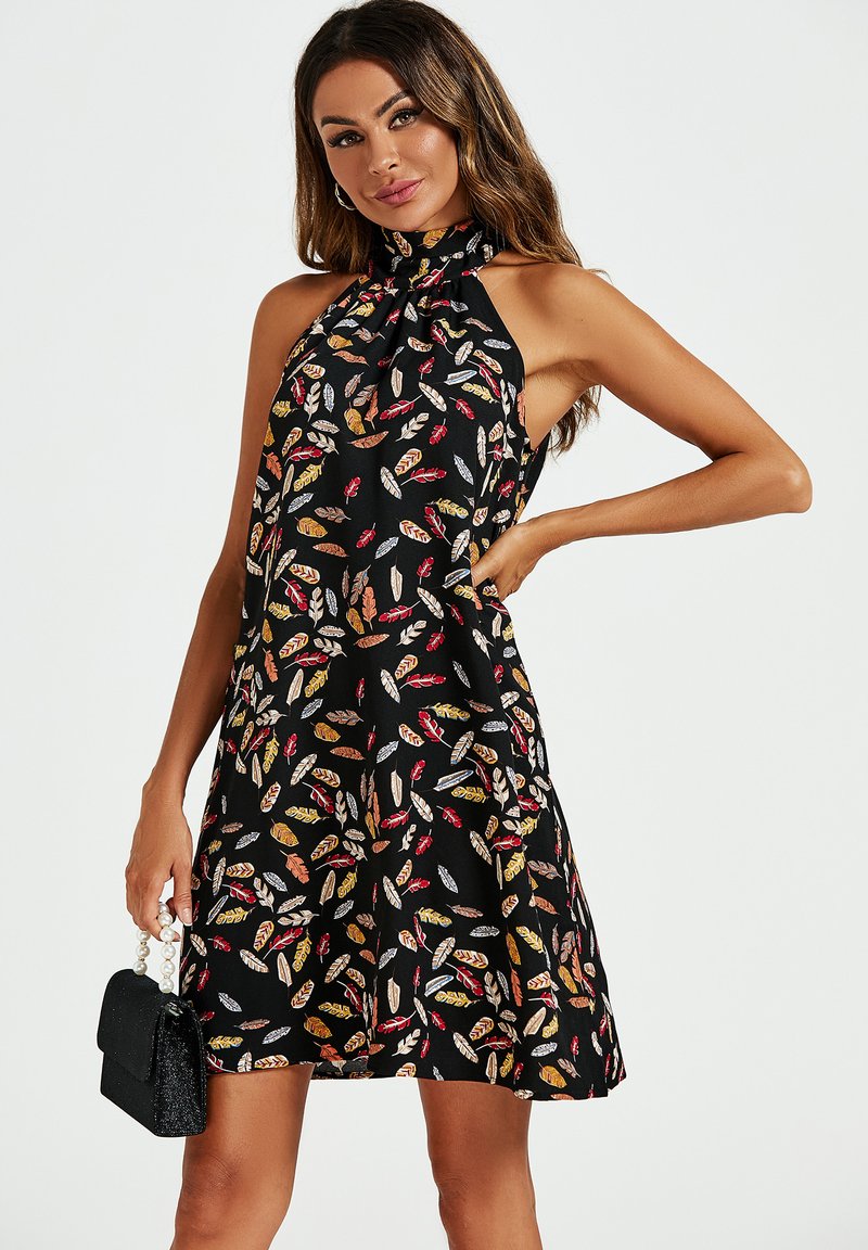 FS Collection - Sukienka letnia/czarny - Zalando.pl