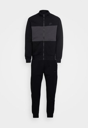 SUIT - Zip-up sweatshirt - black/smoke grey